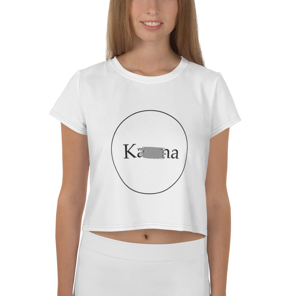 Bauchfrei T-Shirt Karma