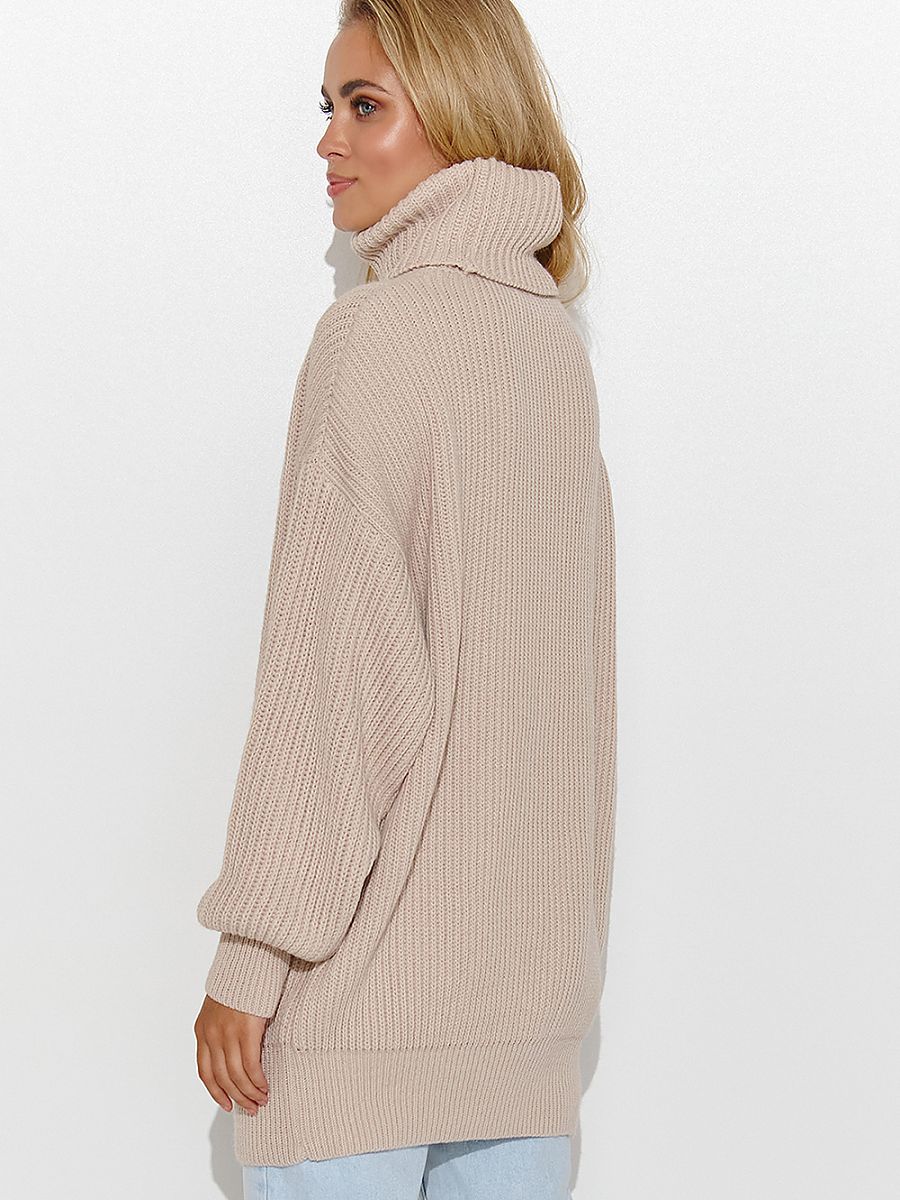 Rollkragenpullover Makadamia