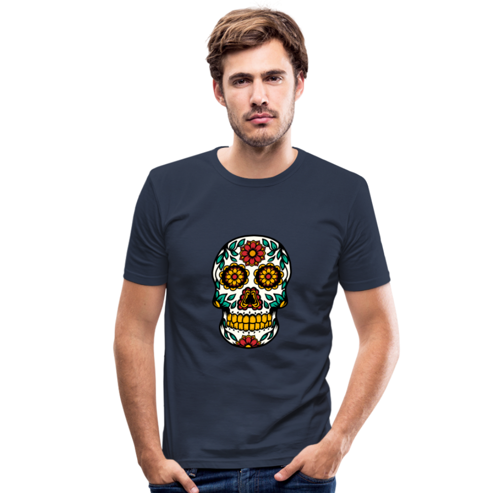 Männer Slim Fit T-Shirt - Navy