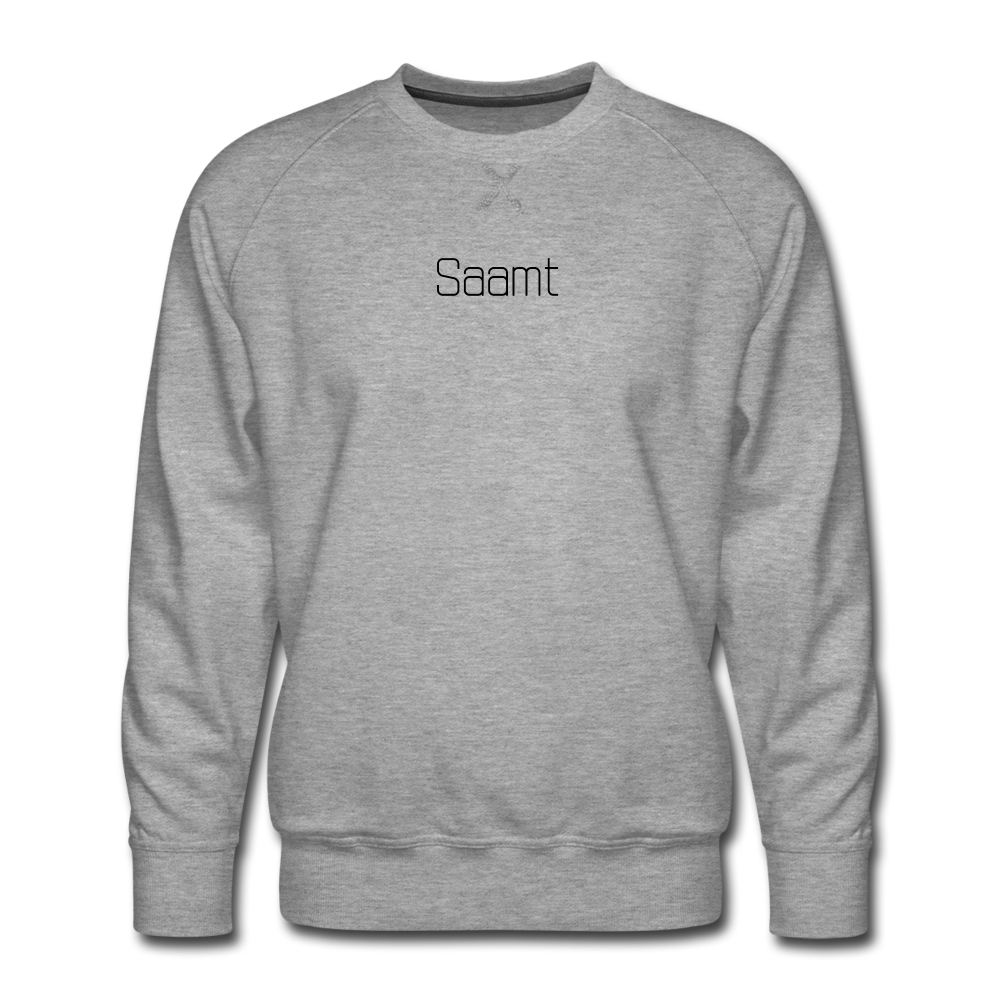 Premium Pullover "Saamt" - Grau meliert
